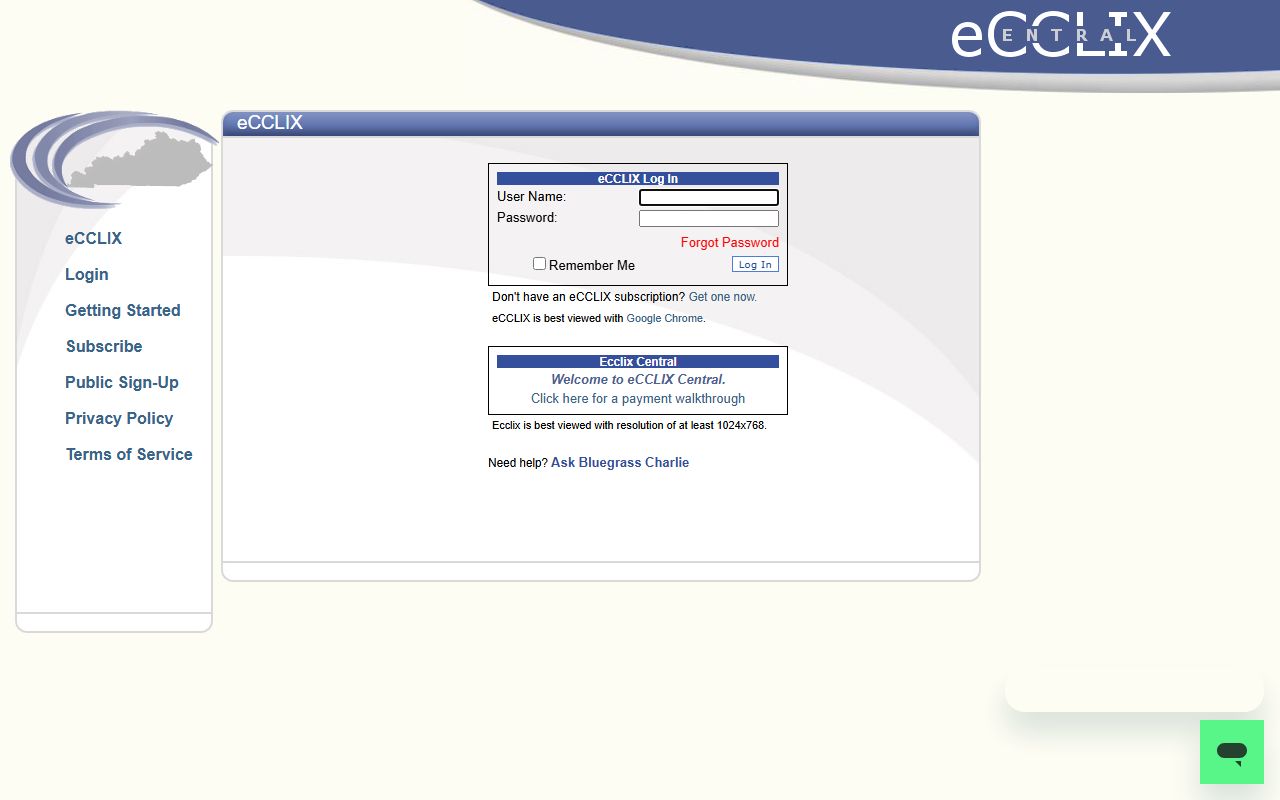 McCreary County Circuit Court Clerk records registered portal login