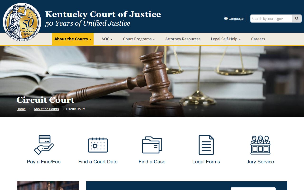 McCreary County Circuit Court records and Kentucky Circuit Court jurisdiction