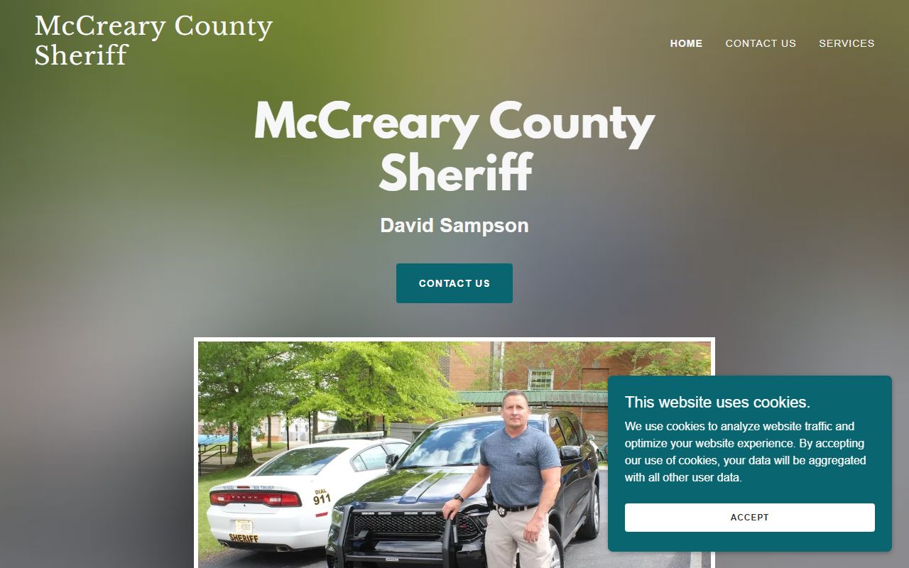 McCreary County warrant search sheriff contact page